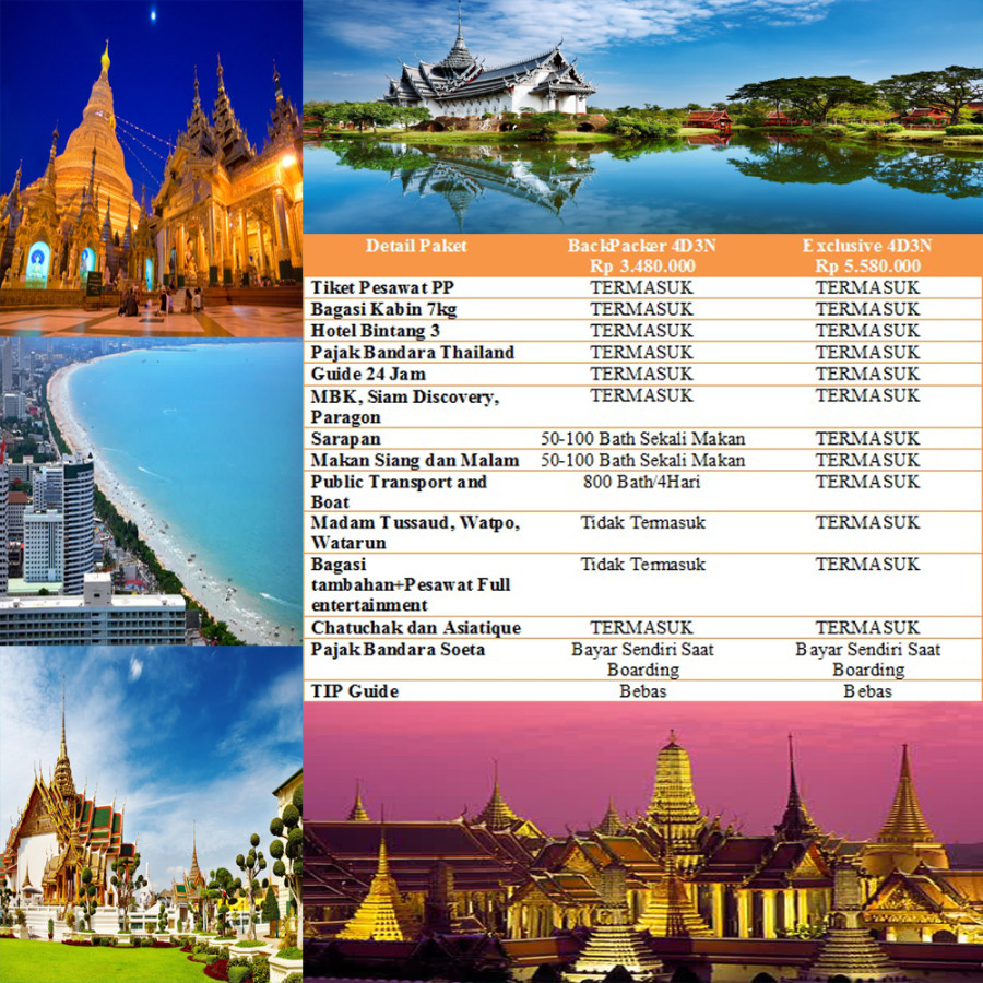 Budget Liburan Ke Thailand Liburan Paket Murah Budget Liburan Ke Thailand Liburan Paket Murah