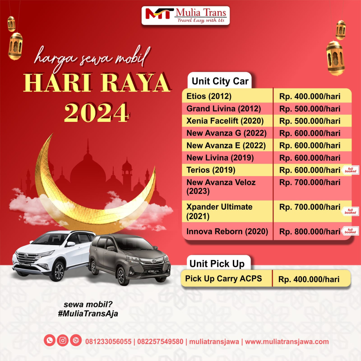 Rental Mobil Lebaran Mulai Dari Rp Ribuan Rental Mobil Lebaran Mulai Dari Rp Ribuan