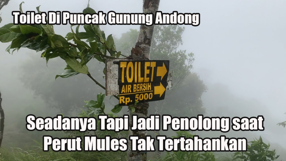 REVIEW TOILET di Puncak Gunung Andong Magelang REVIEW TOILET di Puncak Gunung Andong Magelang