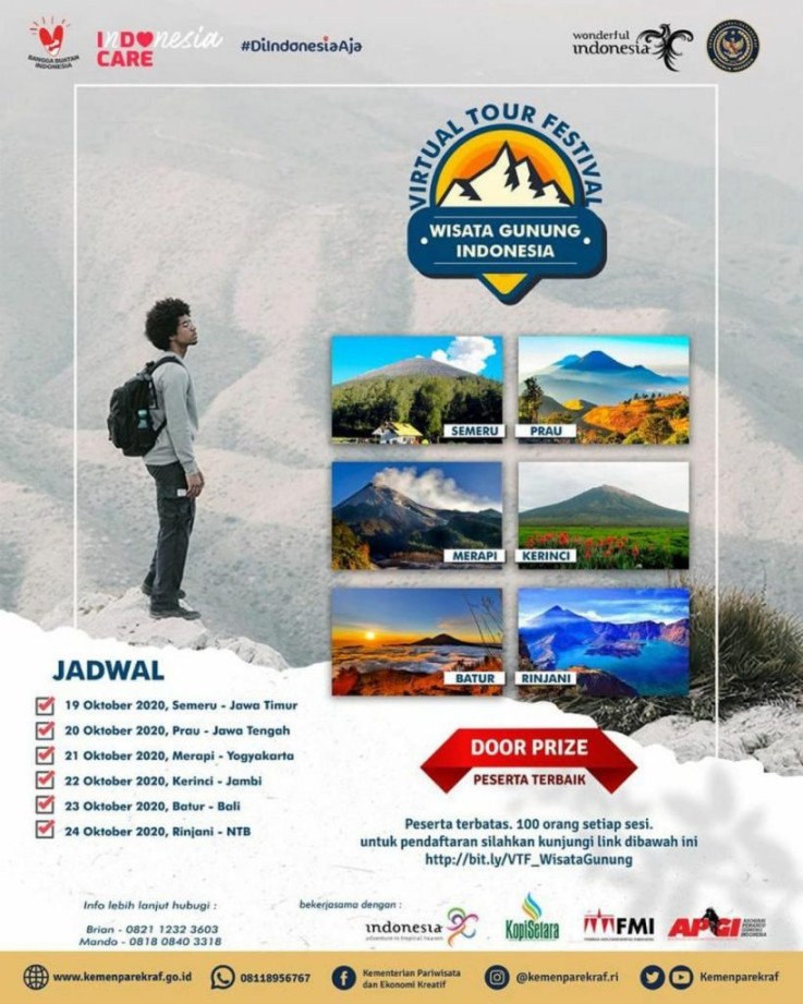 Yuk Jelajahi Wisata Gunung Bersama Virtual Tour Festival Wisata Yuk Jelajahi Wisata Gunung Bersama Virtual Tour Festival Wisata