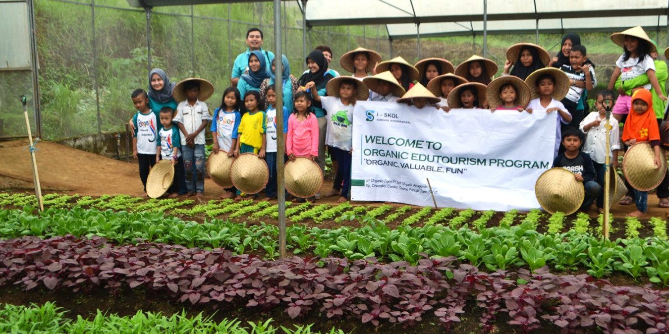 ORGANIC EDUTOURISM “Wisata Edukasi Berbasis Organik” – Iskol Agridaya ORGANIC EDUTOURISM “Wisata Edukasi Berbasis Organik” – Iskol Agridaya